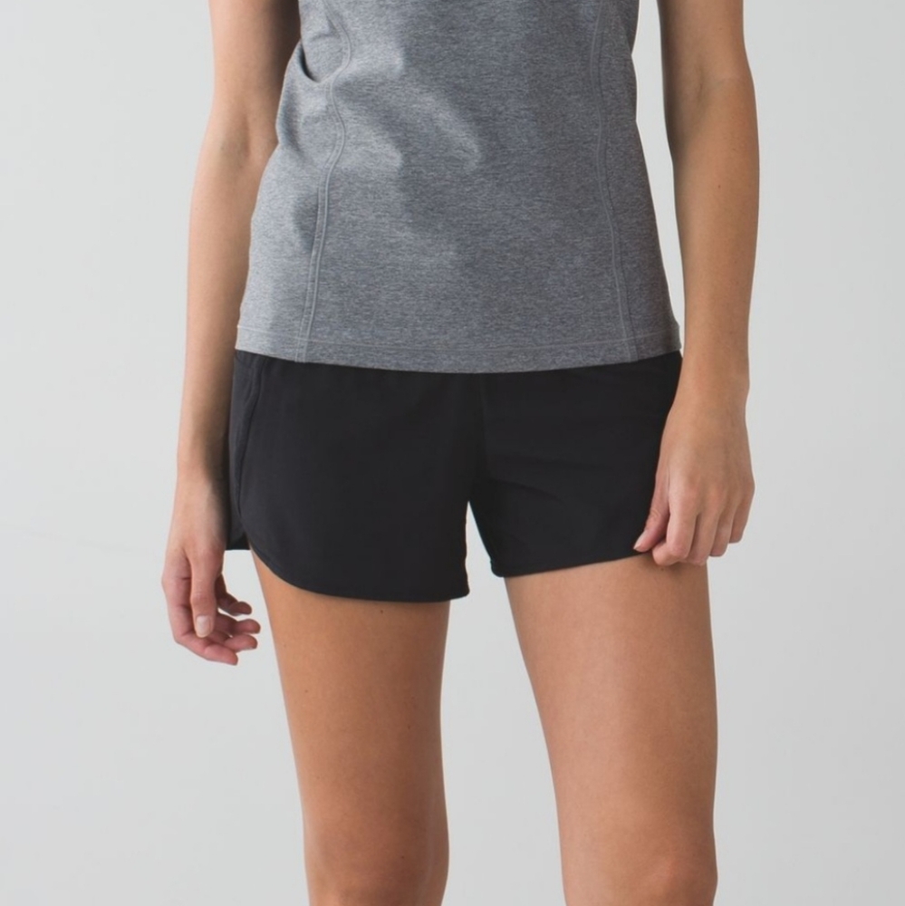 Lululemon Black Tracker III Shorts